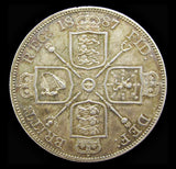 Victoria 1887 Double Florin - GEF