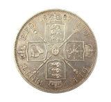 Victoria 1887 Double Florin - GVF