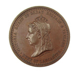 1887 Golden Jubilee Lancaster 37mm Bronze Medal - By Pinches