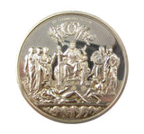 1887 Victoria Jubilee 77mm Silver Medal By Boehm - Cased