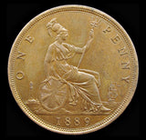 Victoria 1889 Penny - GEF