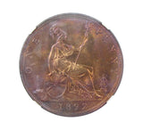 Victoria 1892 Penny - NGC MS64RB