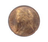 Victoria 1892 Penny - NGC MS64RB