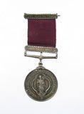 1896 Chiswick Volunteer Fire Brigade Silver Long Service Medal