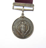 1896 Chiswick Volunteer Fire Brigade Silver Long Service Medal