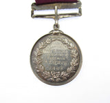 1896 Chiswick Volunteer Fire Brigade Silver Long Service Medal