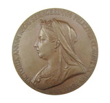 1897 Victoria Diamond Jubilee 56mm Bronze Medal - Cased