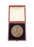 1897 Victoria Diamond Jubilee 56mm Bronze Medal - Cased