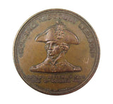 1897 Lord Nelson's Flagship Foudroyant 37mm Copper Medal