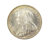 Victoria 1897 Threepence - GEF