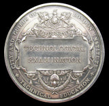 1899 Prince Of Wales Technological Examination Silver Medal - By Wyon