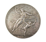 France 1878 Paris Universal Exposition 68mm Silver Medal