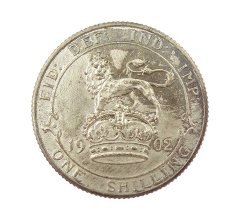 Edward VII 1902 Matt Proof Shilling - nFDC