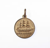 1905 Centenary Of Battle Of Trafalgar Medal - Made From H.M.S Victory