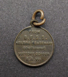 1905 Centenary Of Battle Of Trafalgar Medal - Made From H.M.S Victory