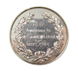 1927 Shropshire Horticultural Society 45mm Silver Medal