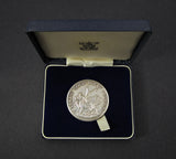 1969 Investiture Of Charles Prince Of Wales Silver Medal - Cased