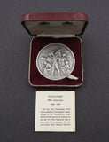 1970 Mayflower 350th Anniversary 57mm Silver Medal - Cased