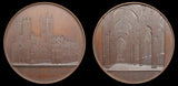 c.1860 Cased Set Of 5 British Cathedrals Medals - By Wiener