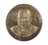 1965 Death of Winston Churchill Silver Medal Pair - Cased