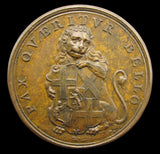 1653 Oliver Cromwell Lord Protector 34mm Medal - After T. Simon