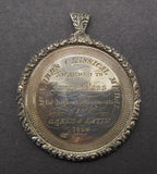 1858 Dollar Institution McNabbs Classical Silver Medal - Cased