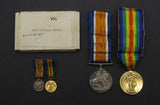 WWI & WWII Father Son Medal Pair With Order St John, Order St Lazarus