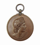 1939 Royal Academy Of Music Cased Bronze Medal Pair