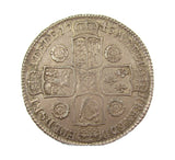 George II 1743 Halfcrown - GVF