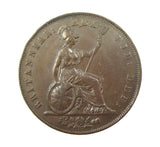 George IV 1826 Halfpenny - GVF