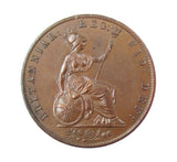 Victoria 1841 Halfpenny - GVF