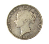 Victoria 1845 Halfcrown - Fine