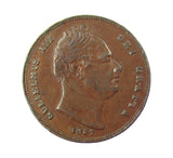 William IV 1837 Farthing - GVF