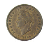 George IV 1825 Penny - GVF