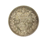 Victoria 1842 Threepence - UNC