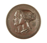 1851 Great Exhibition 77mm Prize Medal - By Wyon