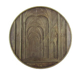 1855 York Cathedral 59mm Bronze Medal - By Wiener