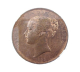 Victoria 1853 Penny - NGC MS64BN