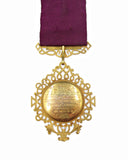 1945 Royal Antediluvian Order of Buffaloes 9ct Gold Masonic Medal