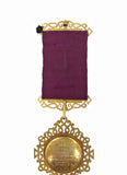 1945 Royal Antediluvian Order of Buffaloes 9ct Gold Masonic Medal