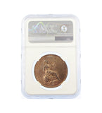 Victoria 1853 Penny - NGC MS64BN