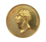 1839 Christ's Hospital Mathematical Prize 41mm Gold Medal - By Wyon