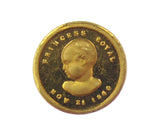 1840 Birth Of The Princess Royal 7mm Gold Medal