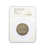 1897 Victoria Diamond Jubilee 56mm Silver Medal - NGC MS65