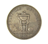 1789 George III Recovery Of Health 35mm Silver Medal - By Droz