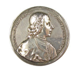 1788 Death of Prince Charles III 53mm Silver Medal - By Hamerani