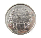 1882 Canterbury Cattle Show 51mm Silver Prize Medal