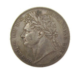 George IV 1821 Halfcrown - GVF