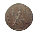 George III 1773 Farthing - GVF