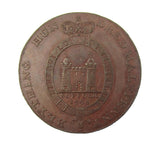 1794 Suffolk Blything Halfpenny Token - DH19 - EF